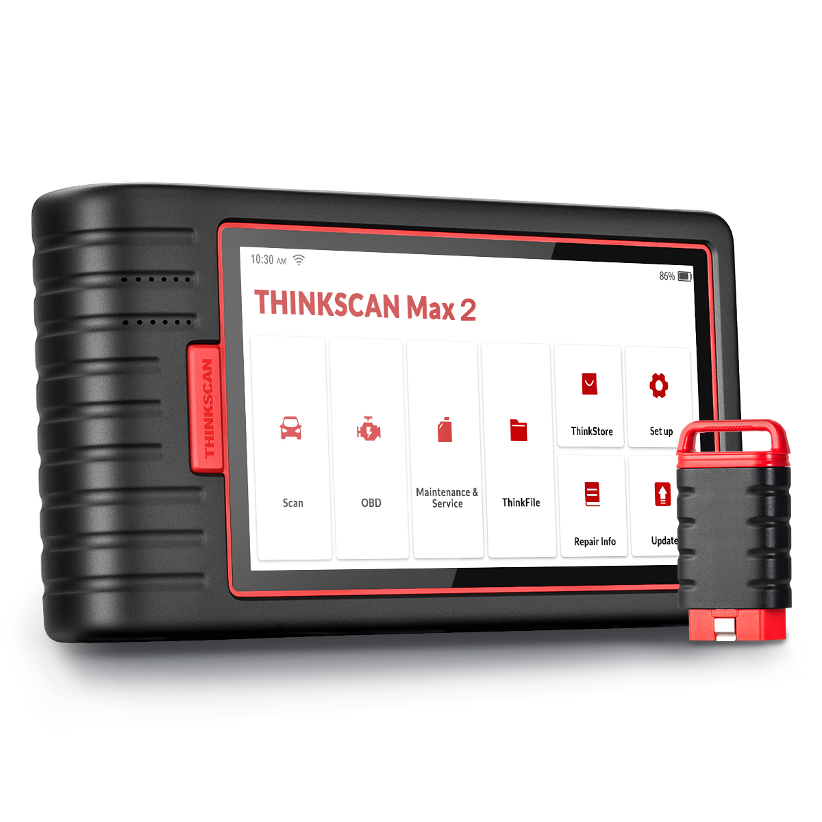 THINKCAR THINKSCAN Max 2 – profesionali visų sistemų diagnostika su CAN FD