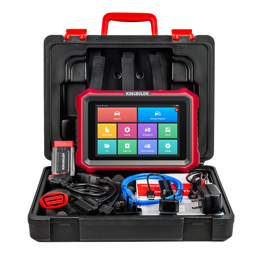 KINGBOLEN K8 Pro – profesionali belaidė visų sistemų automobilių diagnostika