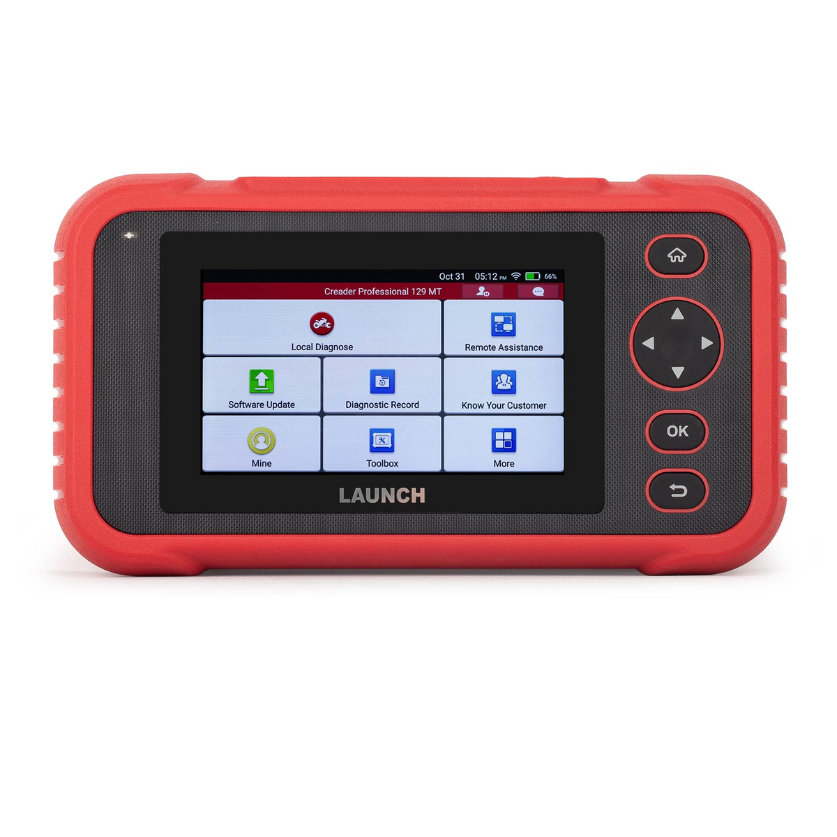 LAUNCH CRP129 MT – visų motociklo sistemų diagnostika su adapterių rinkiniu
